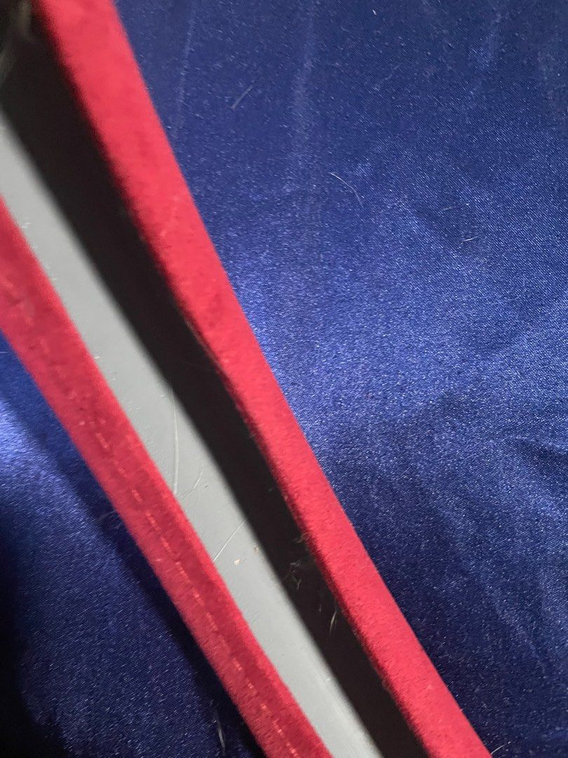 Alcantara Steering Wheel Cover (Black Line & Wording), Car Accessories