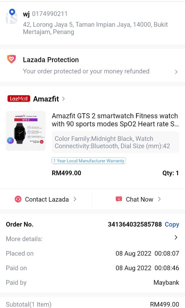 Amazfit sales gts lazada