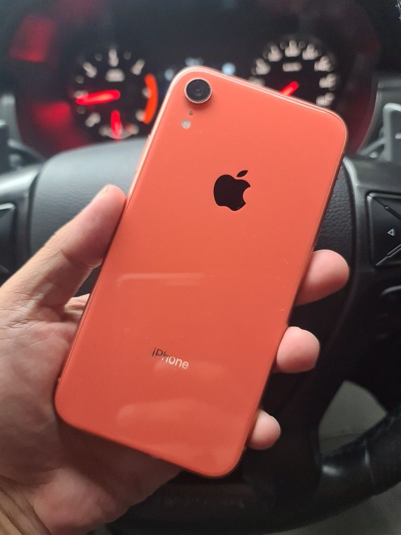 激安の iPhone xr iOS15 XR 256GB - コーラル Bite スマートフォン ...