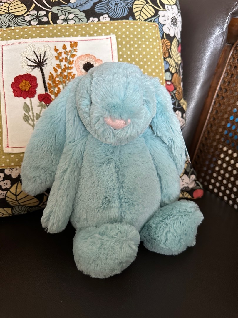 Jellycat aqua bunny deals