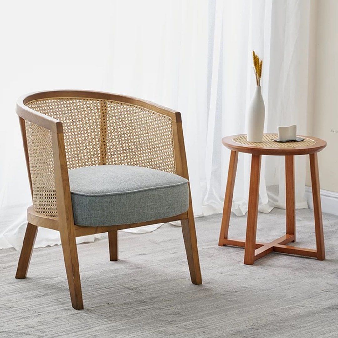 Cane reading chair outlet