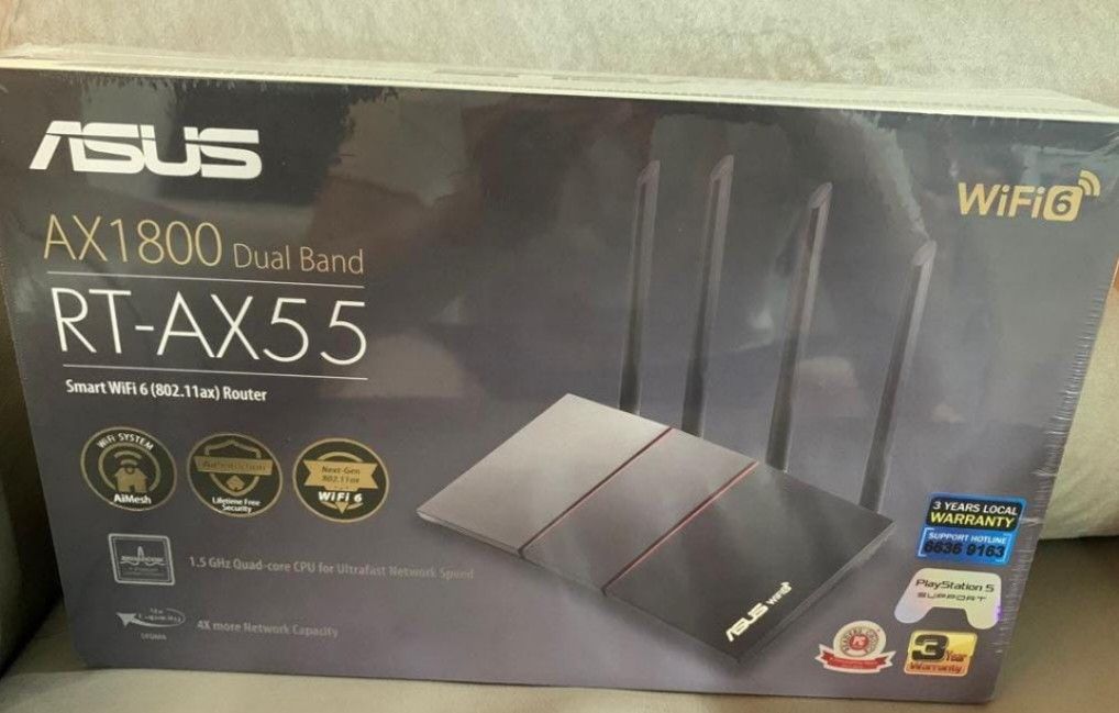 Asus RT-AX55 Router, Computers & Tech, Parts & Accessories, Networking ...