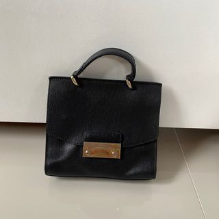 Authentic Furla Black Handbag