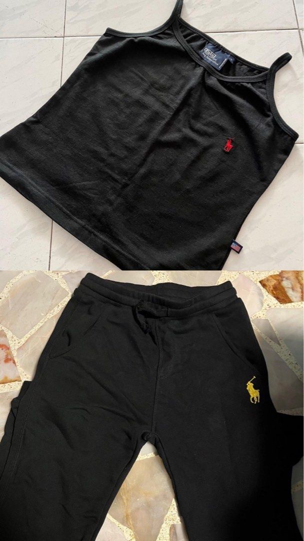 Ralph lauren jogger set new arrivals