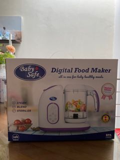 Baby safe food maker NEW ya