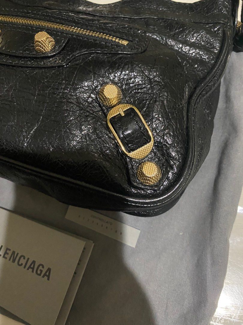 balenciaga hip black