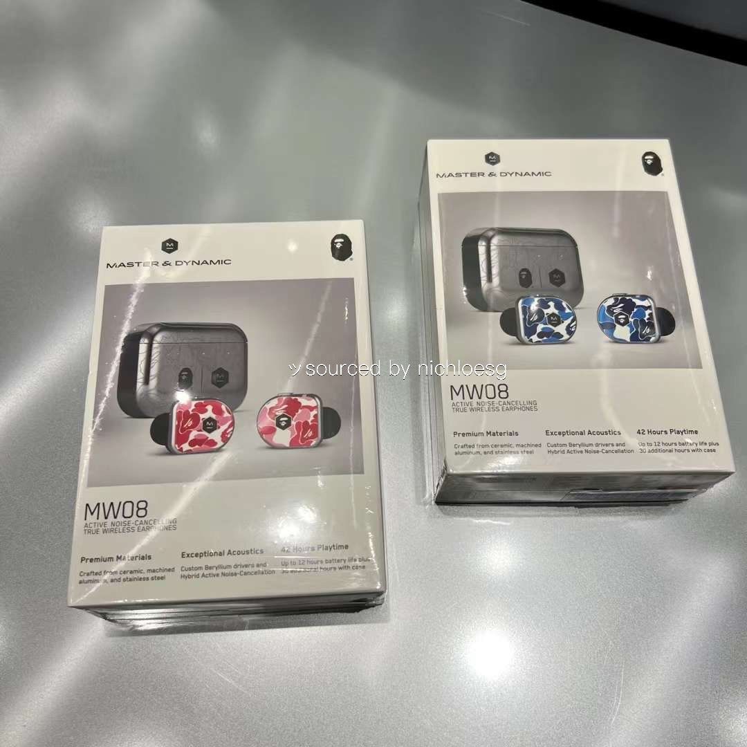 BAPE x Master & Dynamic MW08 True Wireless Earphones Blue - US