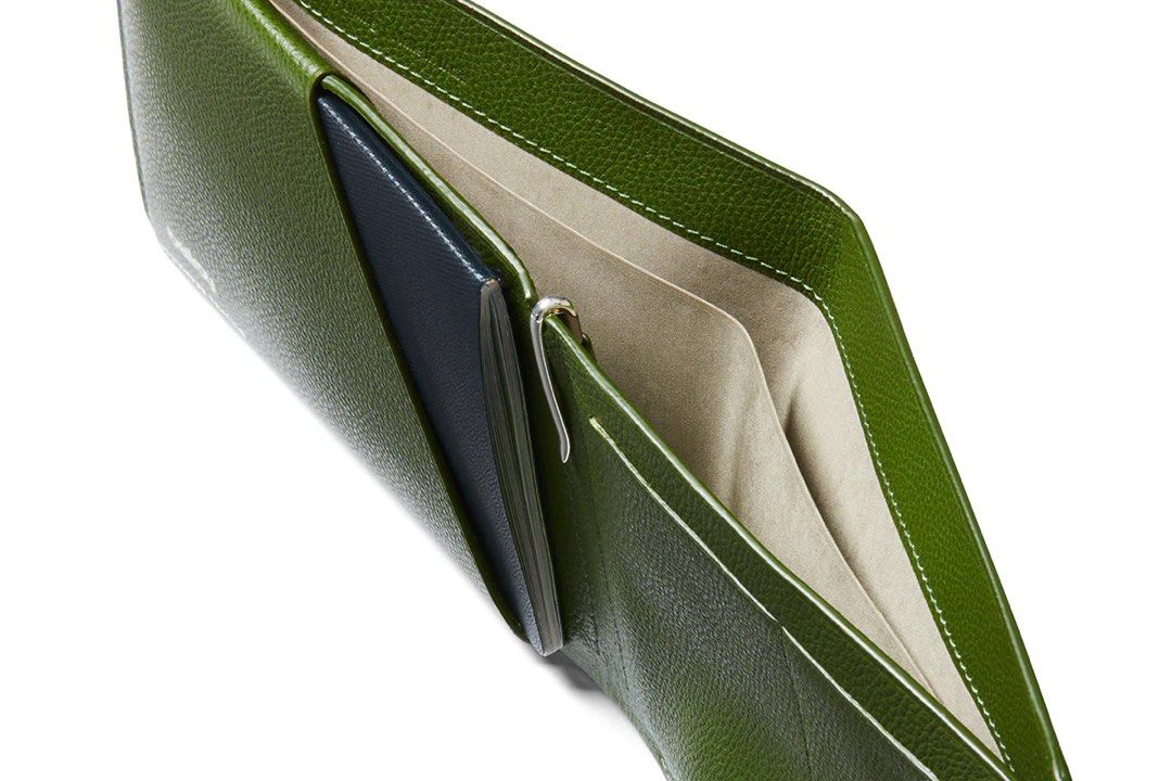 Bellroy Designer Edition Forest Green Travel Wallet, Men's Fashion