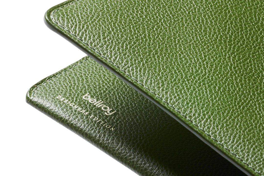 Bellroy Designer Edition Forest Green Travel Wallet, Men's Fashion, Watches & Accessories