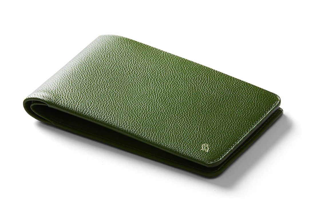 Bellroy Designer Edition Forest Green Travel Wallet, Men's Fashion, Watches & Accessories