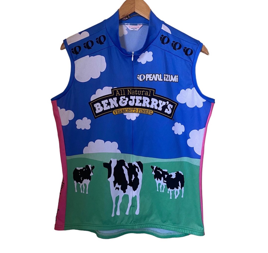 Ben Jerry s Cycling Tops Women s Fashion Activewear on Carousell