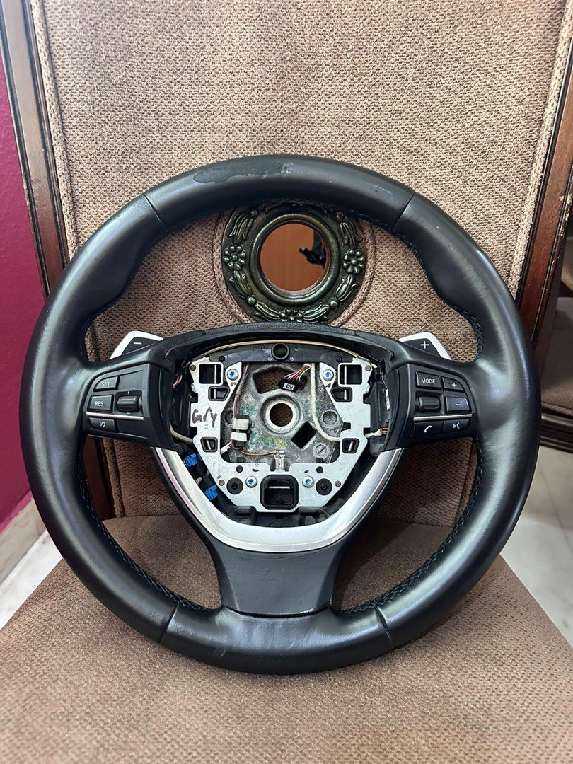 Bmw steering wheel with airbag, Car Accessories, Accessories on Carousell