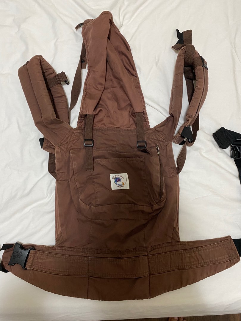 Brown Ergo Baby Carrier Babies Kids Going Out Carriers