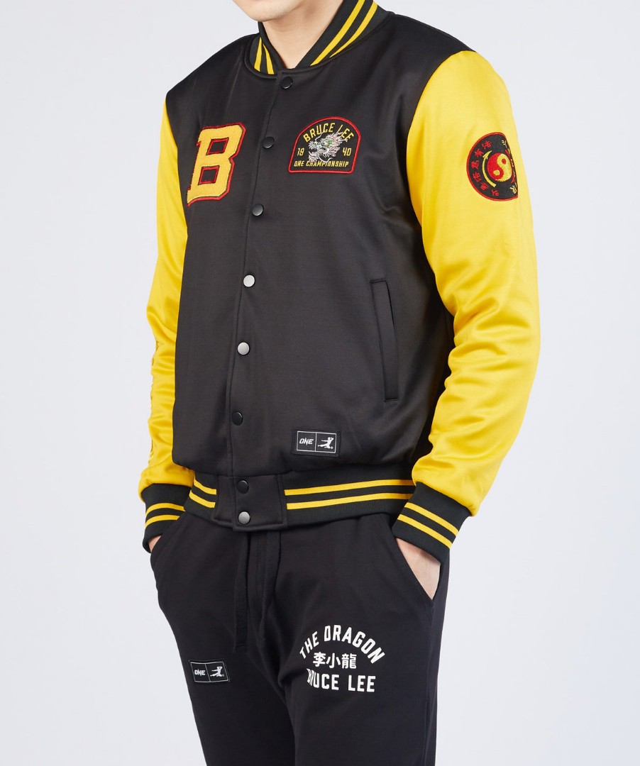 Bruce Lee The Dragon Varsity Jacket (XS), Men's Fashion, Coats, Jackets ...