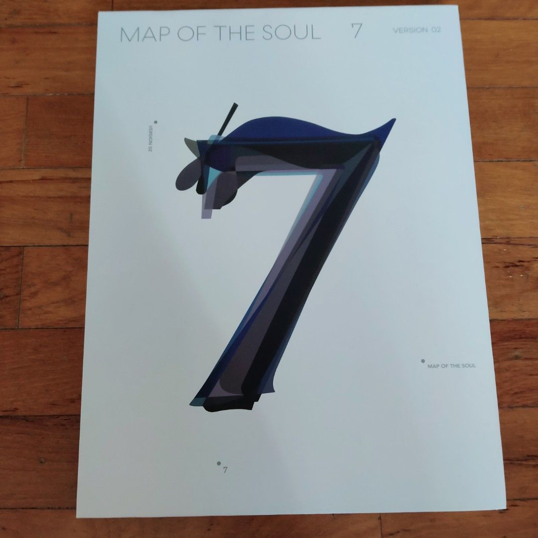 Bts map of the soul 7 ver 2, Hobbies & Toys, Music & Media, CDs