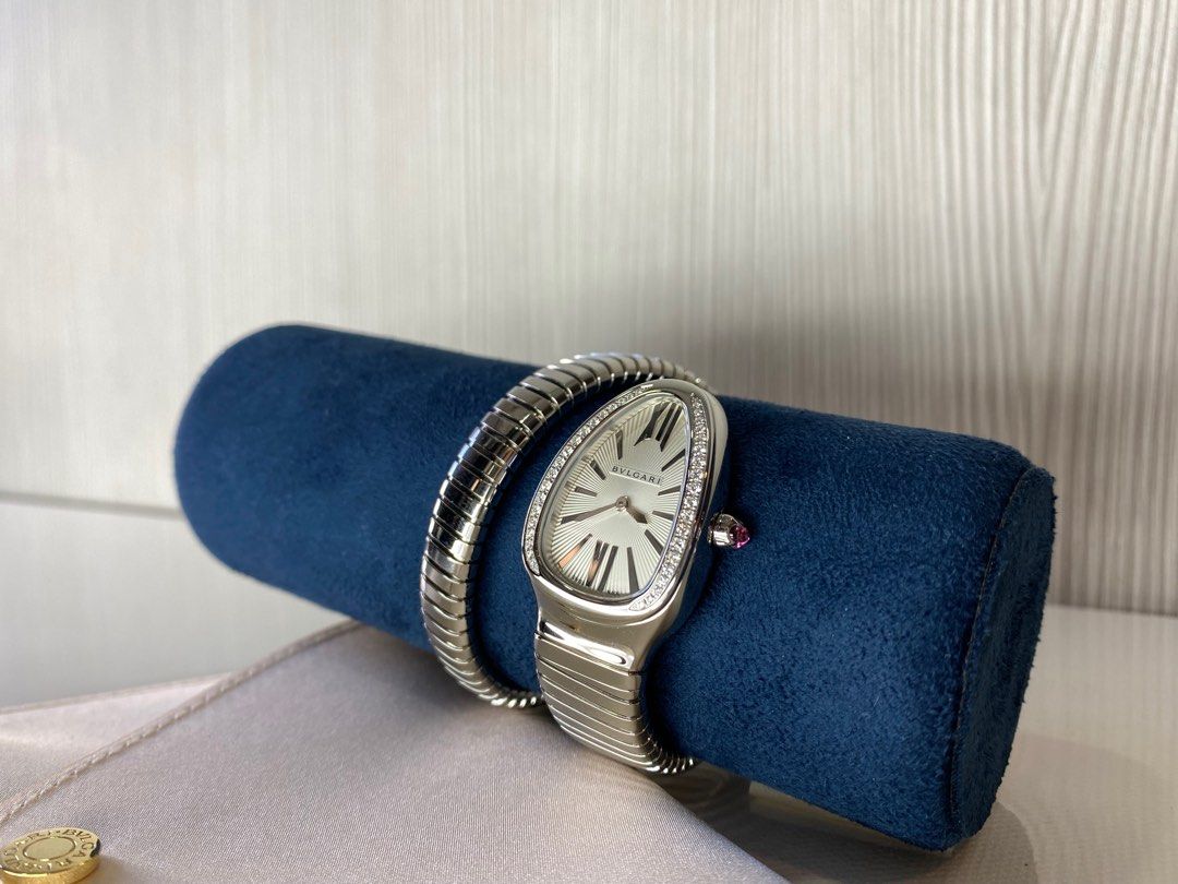 Bvlgari serpenti tubogas watch best sale