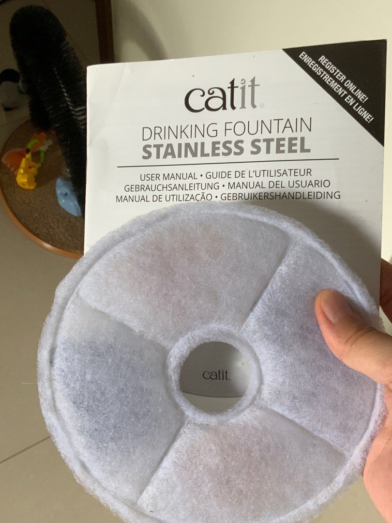 Catit stainless steel water fountain, Pet Supplies, Homes & Other Pet