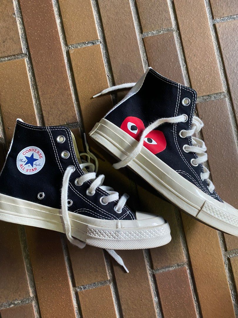 Cdg high top black cheap