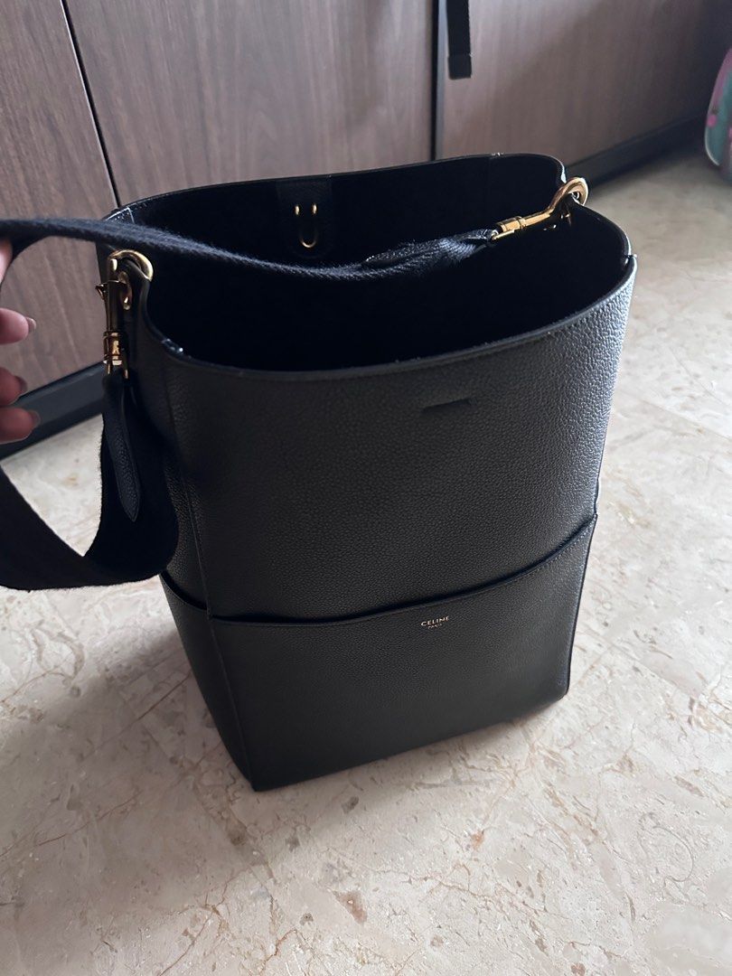 Celine Sangle bag in black