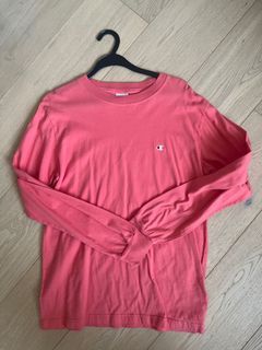 champion pink sweater
