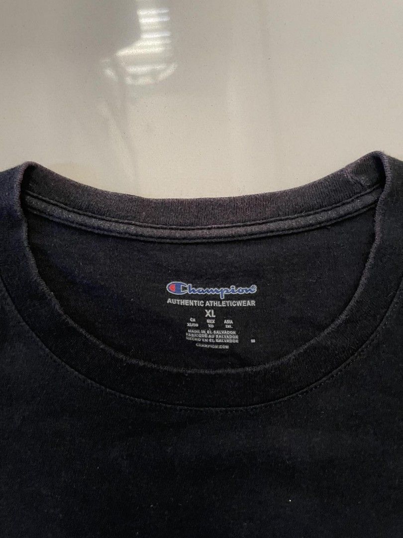 Black store champion shirt