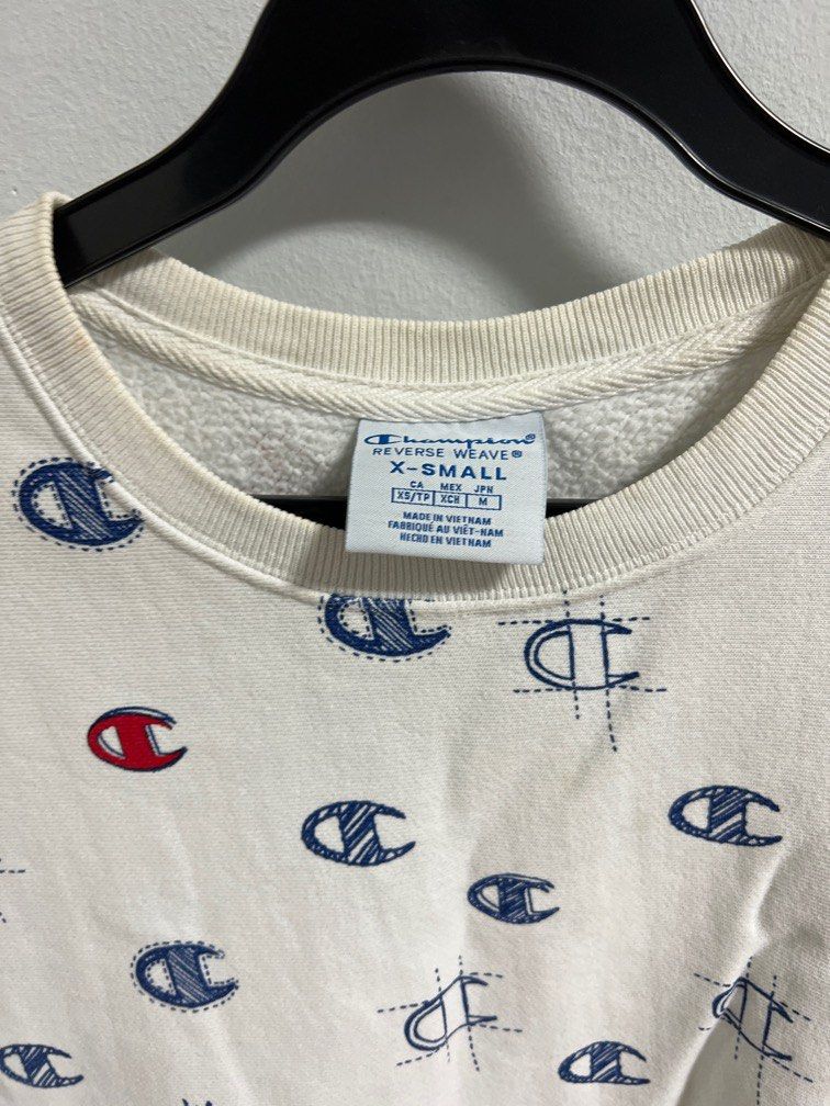 Champion sweater and pants pattern on sale