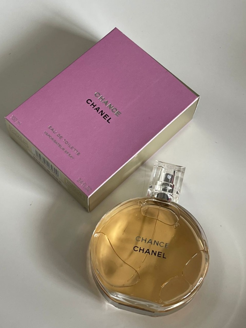 CHANEL CHANCE EDT 100ML YELLOW Beauty Personal Care Fragrance Deodorants on Carousell