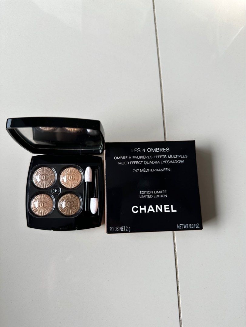 Chanel Les 4 Ombres Multi-Effect Quadra Eyeshadow #747, Beauty & Personal  Care, Face, Makeup on Carousell