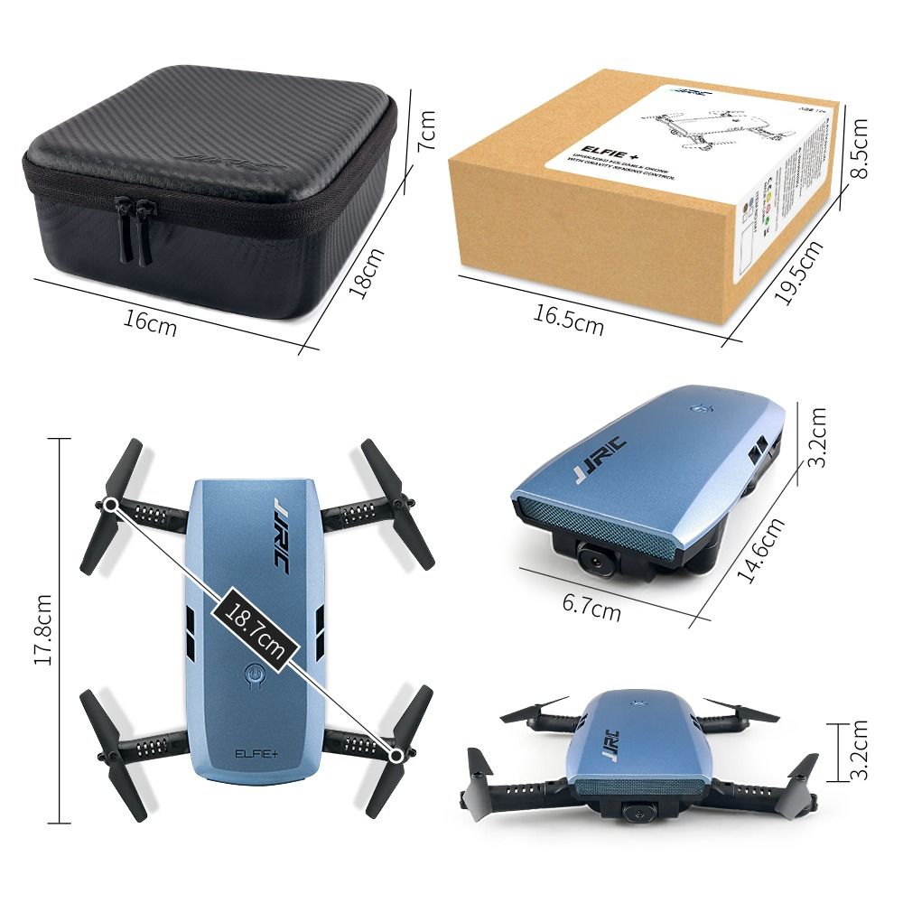 Drone JJRC H47 ELFIE Foldable Mini RC Selfie Quadcopter Drone