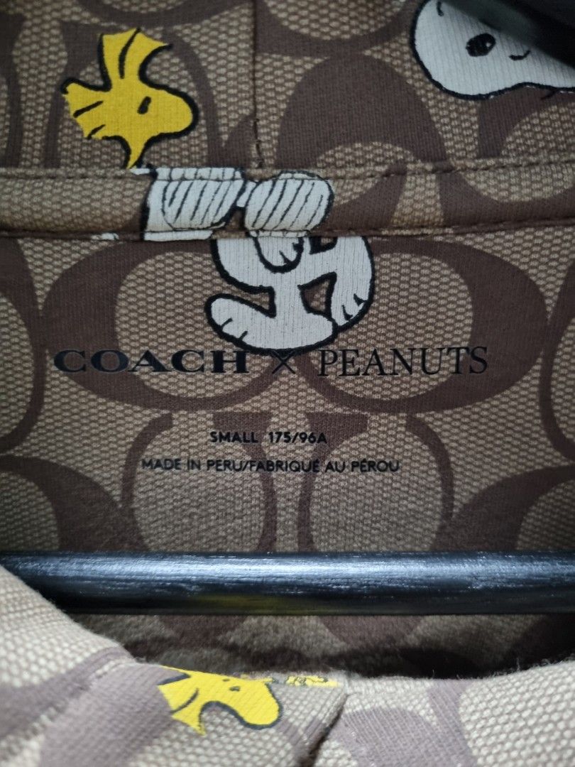 Coach x Peanuts Snoopy Monogram Hoodie, Men's Fashion, Coats, Jackets
