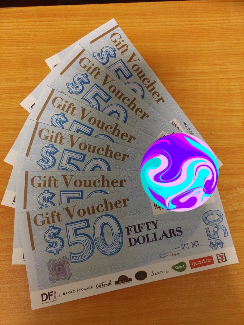 Cold Storage/Giant/Guardian/7 eleven/Jasons/Market Place vouchers