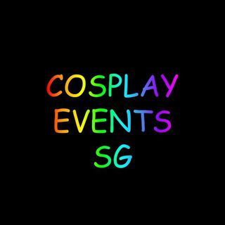 Cosplay Events Singapore telegram channel