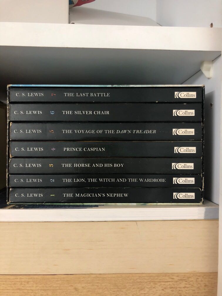 CS Lewis The lion the witch and the wardrobe set, Hobbies & Toys, Books ...
