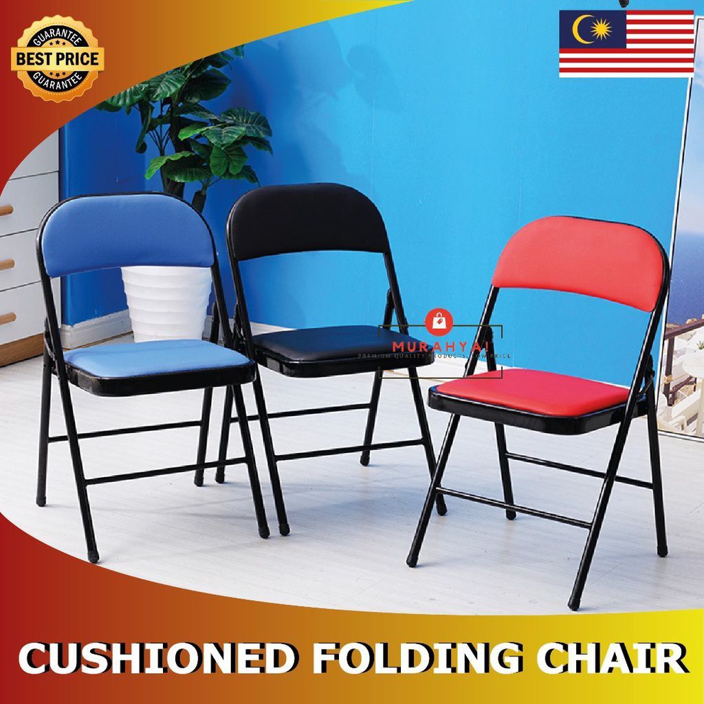 Cushion Seat Folding Chair Furniture Home Living Furniture