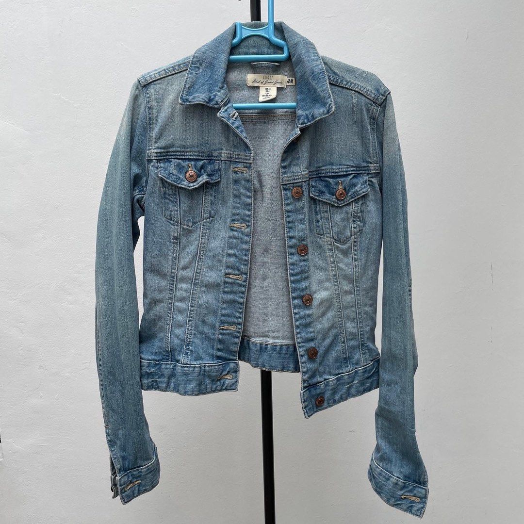 Jaket jeans sales wanita h&m