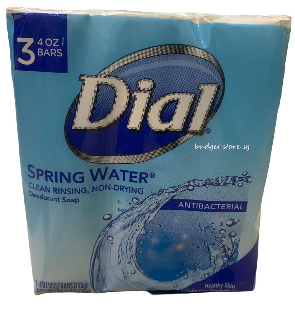 Dial antibacterial soap spring water 2025
