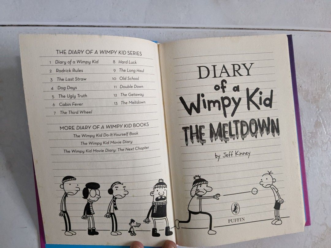 Diary of a wimpy kid the meltdown, Hobbies & Toys, Books & Magazines