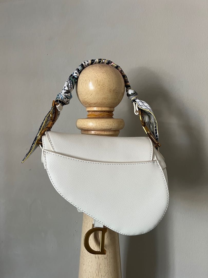 Dior heavy hotsell metal saddle bag