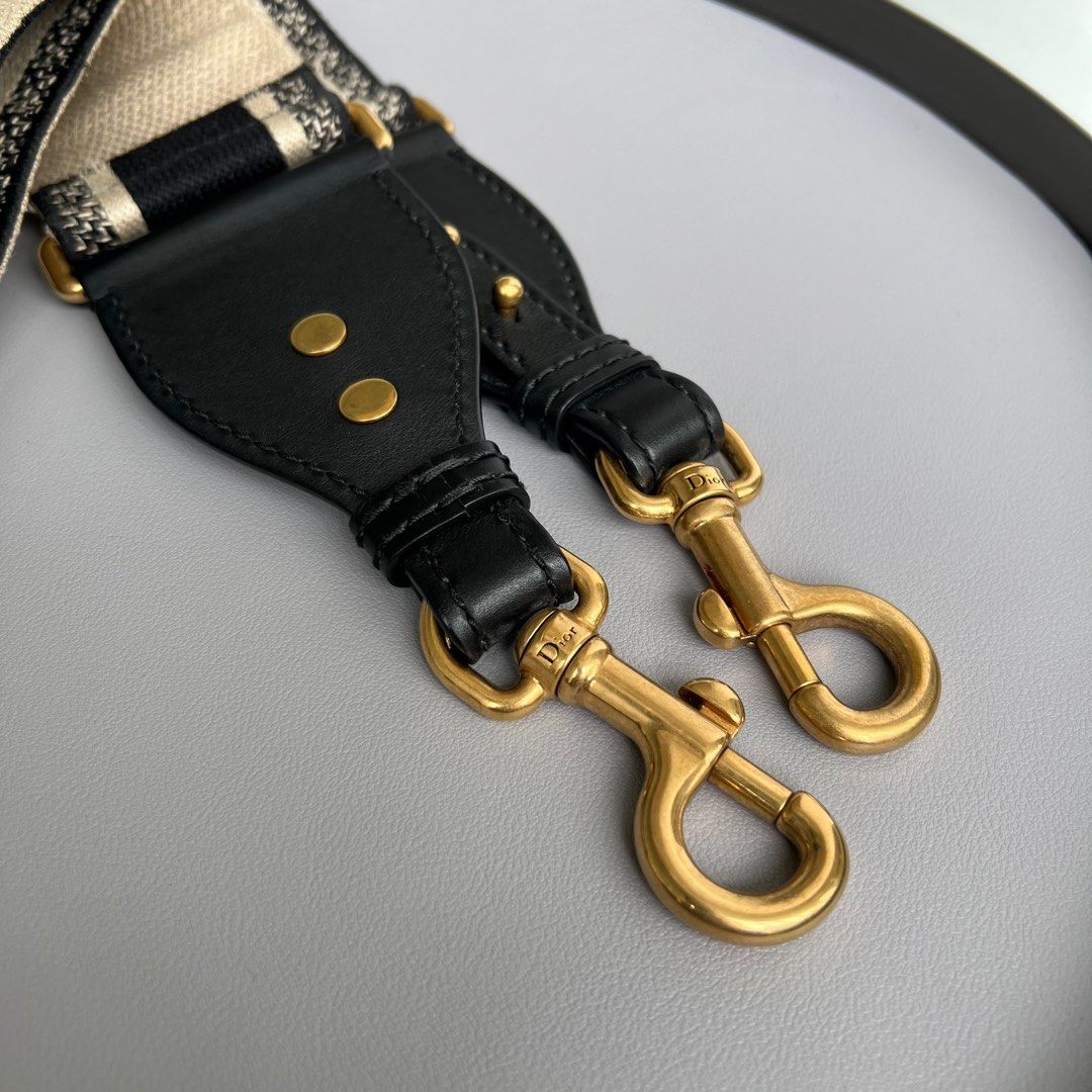 Dior Strap Black / Ghw, Luxury, Accessories on Carousell