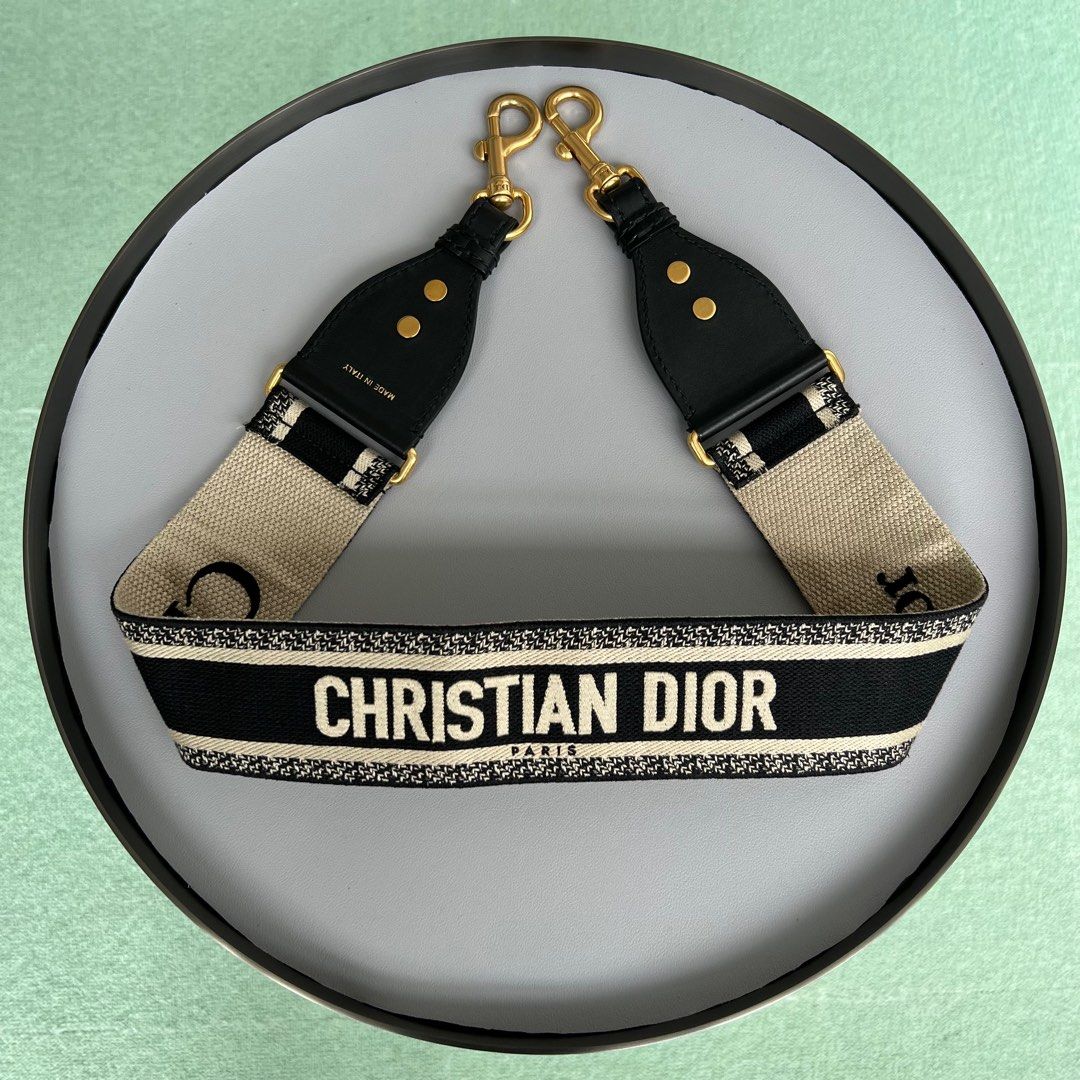 Dior Strap Black / Ghw, Luxury, Accessories on Carousell