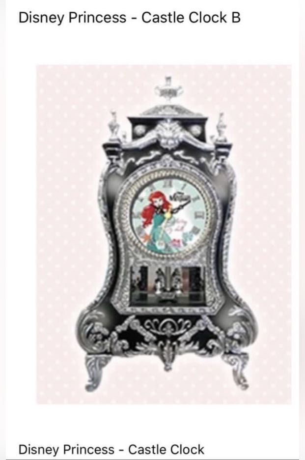 Disney Princess Castle Clock, Hobbies & Toys, Toys & Games on Carousell
