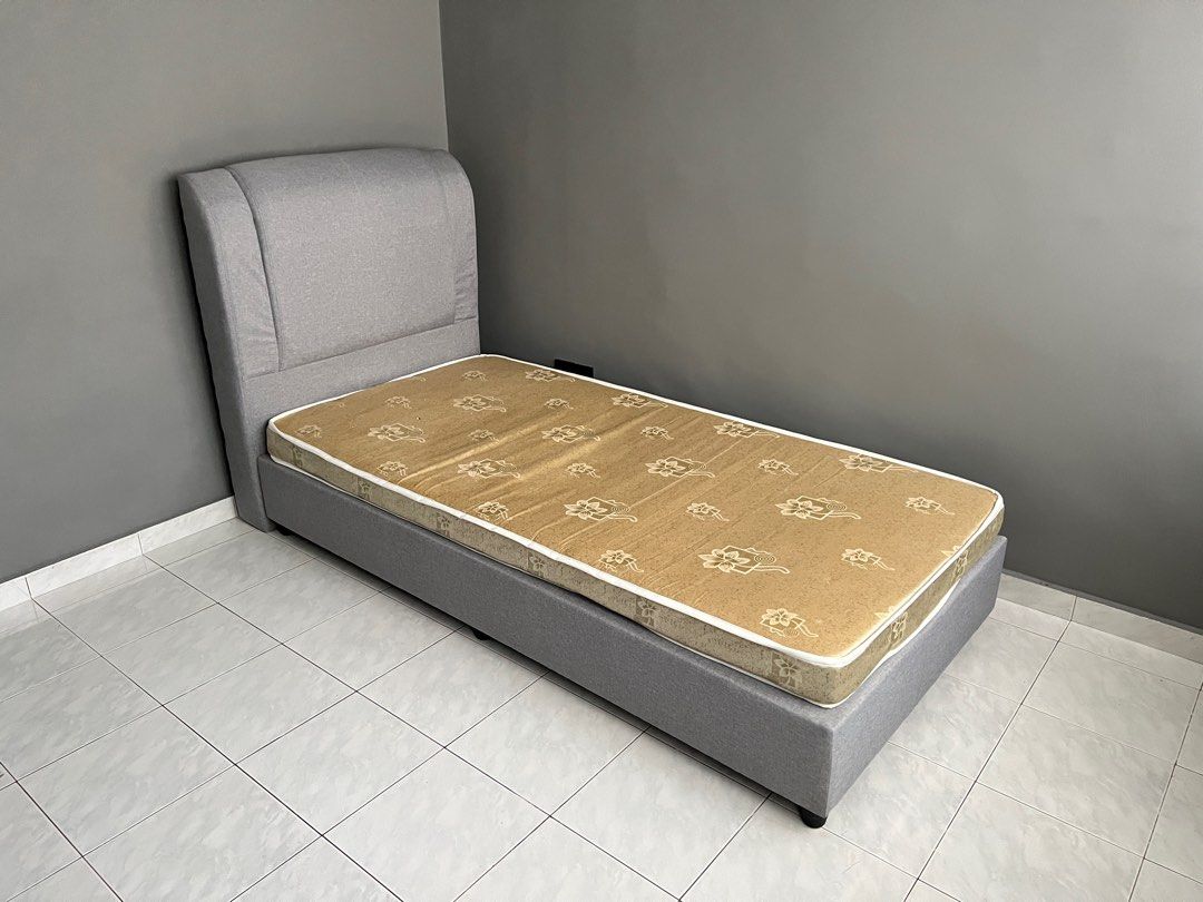Divan Bed frame Single rangka katil, Furniture & Home Living, Furniture