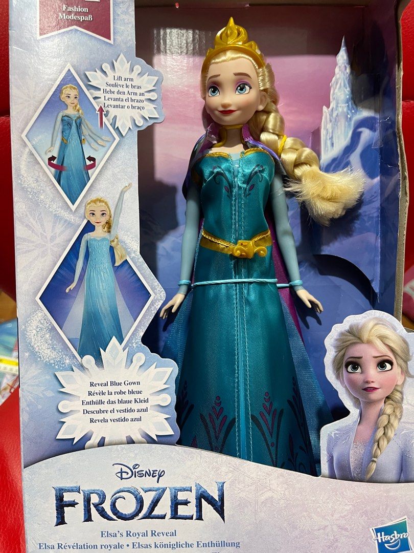 Disney frozen royal reveal elsa doll sale