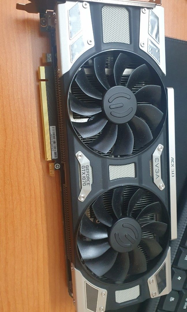EVGA GTX 1070 FTW ACX 3.0 Computers Tech Parts Accessories