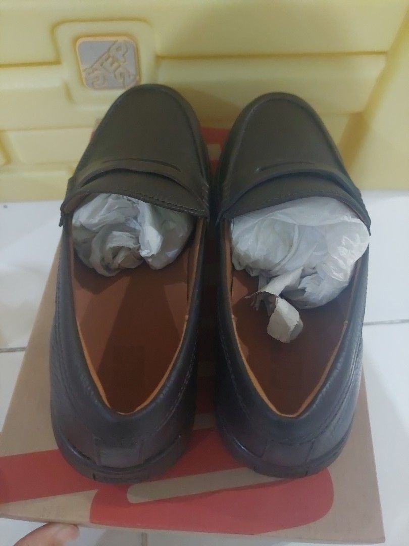 Fitflop Boston chocolate leather loafer moccassin men shoes clarks hush puppies bata timberland