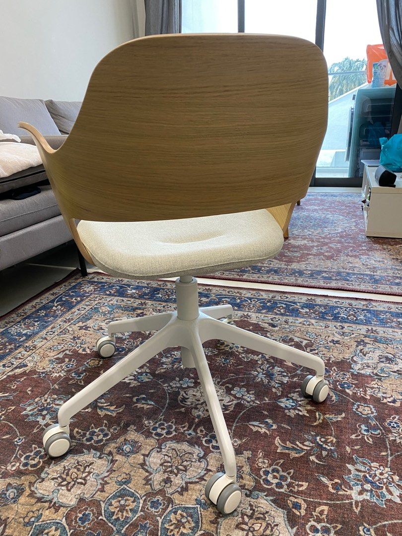 FJALLBERGET Office Chair with weels Furniture Home Living Furniture Chairs on Carousell