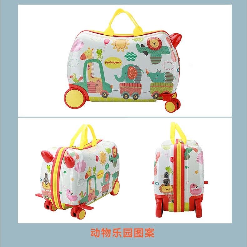 available sample kids ride on suitcase