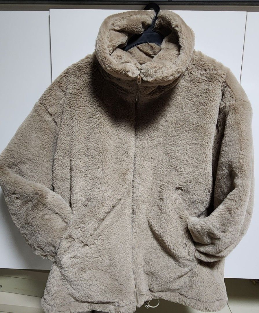 Furry bear jacket discount