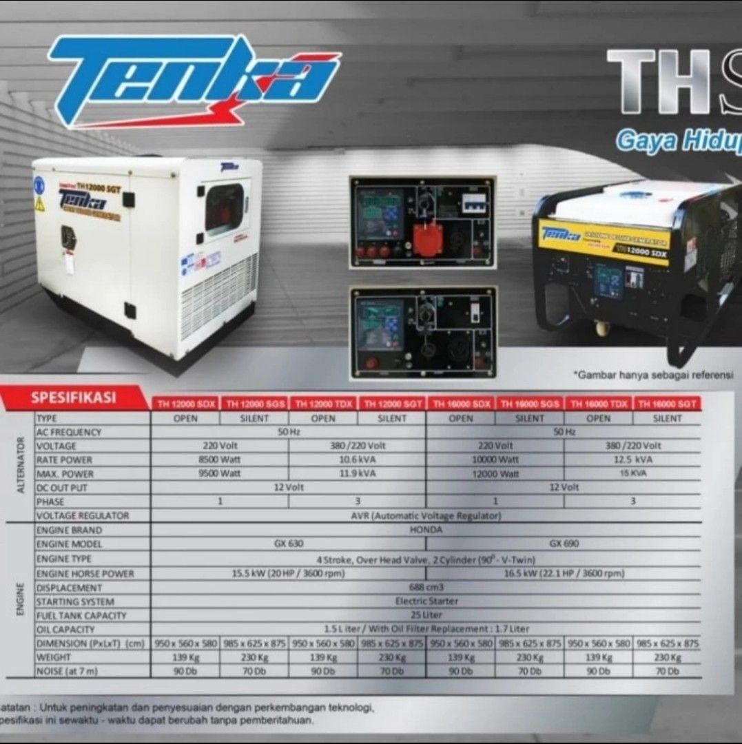 GENSET, Barang Yang Dicari di Carousell