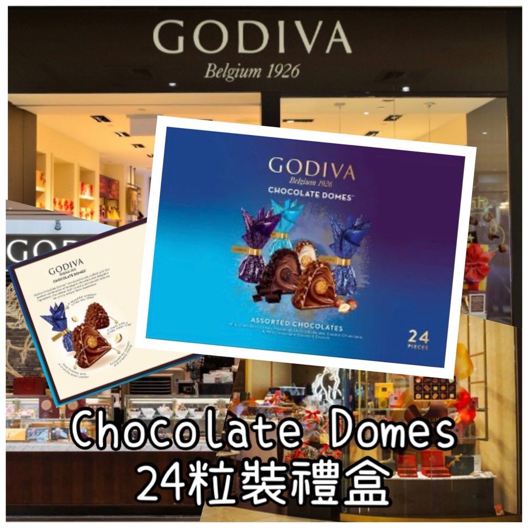 **預購Godiva Chocolate domes, 嘢食 & 嘢飲, 包裝食物&即食食物 Carousell